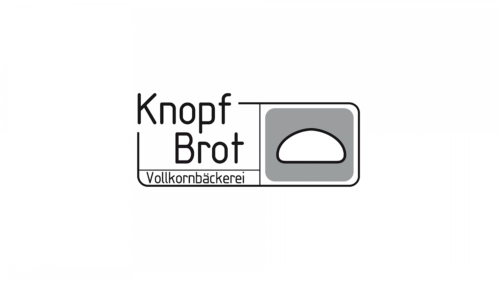 Logogestaltung Knopf Bäckerei