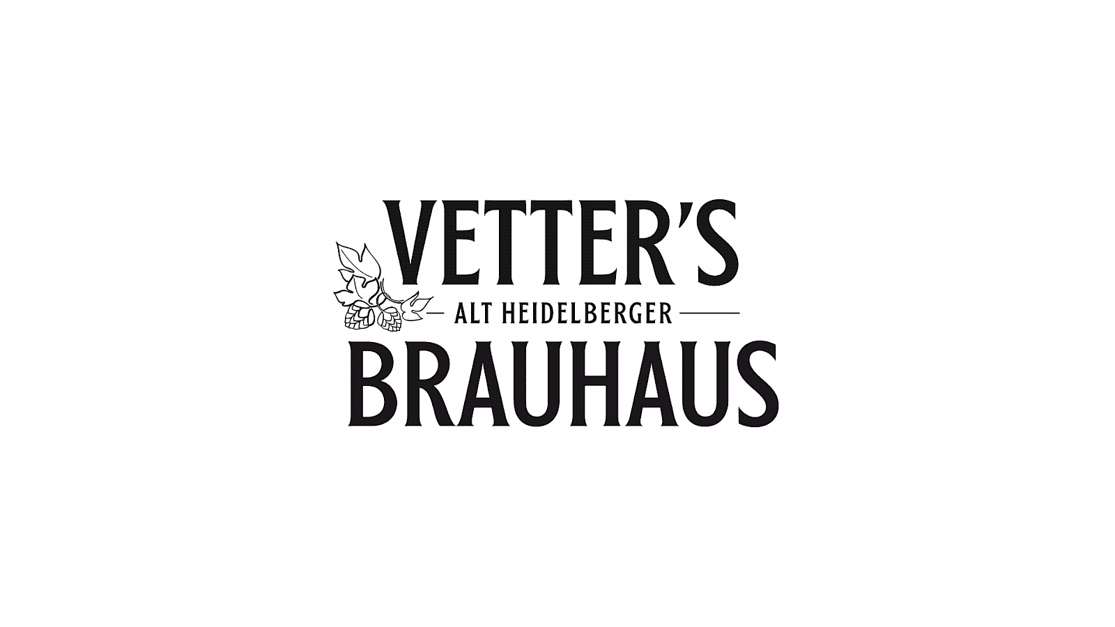 Logogestaltung Vetters Alt Heidelberger Brauhaus